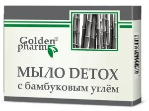 Мило Detox з бамбуковим вугіллям 70 г