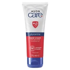 Крем для рук Avon Care з гліцерином та мигдальною олією 75 мл