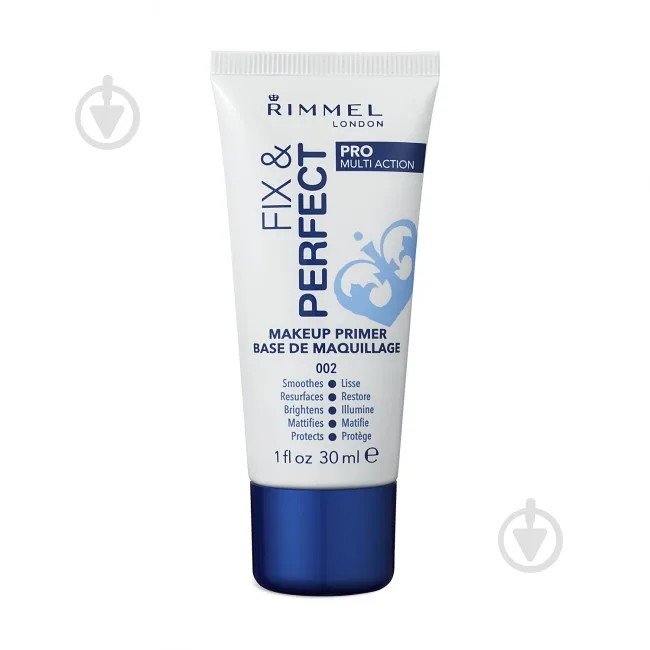 База під макіяж Rimmel London Fix & Perfect Primer натуральний 30 мл