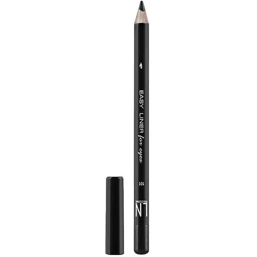 Олівець для очей LN Professional Easy Liner Eye Pencil відтінок 101 (Black) 1.7 г