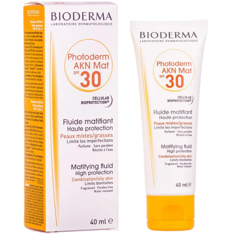 Емульсія Bioderma (Біодерма) Photoderm Max АКН МАТ для комбінованої та жирної шкіри 40 мл SPF30