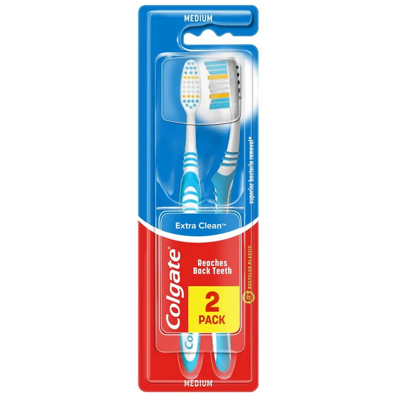 Зубна щітка COLGATE (Колгейт) Експерт чистоти середньої жорсткості 1+1 шт