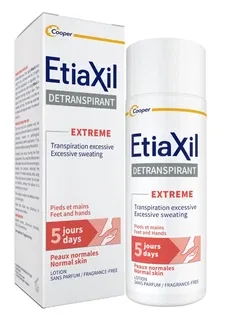 Антиперспірант Etiaxil Lotion Extreme для нормальної шкіри, 100 мл, лосьйон для рук та ніг