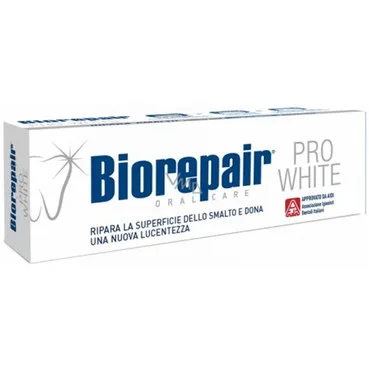 Відбілююча зубна паста Biorepair PRO White Whitening