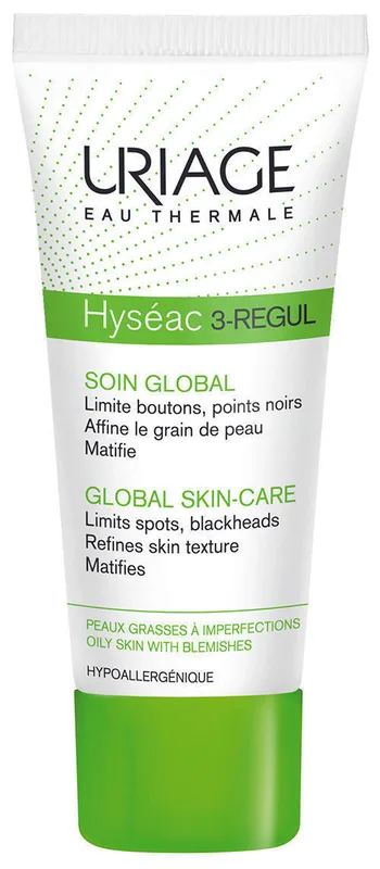 Крем Uriage (Урьяж) Hyseac 3-Regular тональний універсальний догляд SPF30 40 мл