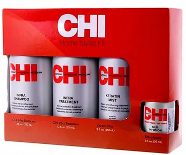 Набір для стиліста CHI Infra Home Stylist Kit (sh/355ml + mask/355ml + cond/355ml + compl/59ml)