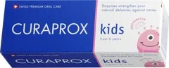 Зубна паста дитяча ферментна Curaprox CS Kids з ароматним смаком солодкого кавуна 1450 ppm F 60 мл (7612412429640/7612412429480)