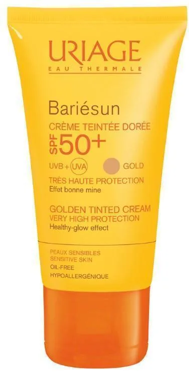 Крем Uriage (Урьяж) Bariesun тональний сонцезахистний SPF50 золотистий 50 мл