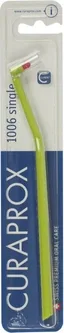 Зубна щітка монопучкова Curaprox CS 1006 Single & Sulcular 6 мм Зелений лайм (CS 1006-04) (7612412271300)