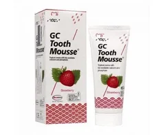 Ремінералізуючий захисний крем GC Tooth Mousse для чутливих зубів з смаком полуниці