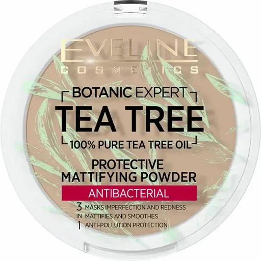 Антибактеріальна пудра для обличчя 3 в 1 Eveline Cosmetics Botanic Expert відтінок 004 (Beige) 9 г (LPUDANTYB004)