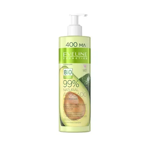 Інтенсивно живильний крем-бальзам для тіла Eveline 99% Natural Avocado, 400 мл (B400NBAV)