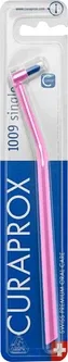 Зубна щітка монопучкова Curaprox CS 1009 Single & Sulcular 9 мм Рожева (CS 1009-04) (7612412910094_pink_blue)