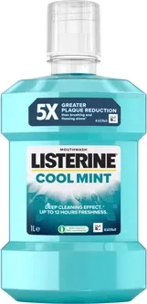 Ополіскувач для ротової порожнини Listerine Cool Mint Свіжа м'ята Захист ясен 1000 мл (3574660520132/3574660676273)