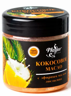 Кокосова олія з ефірною олією апельсина