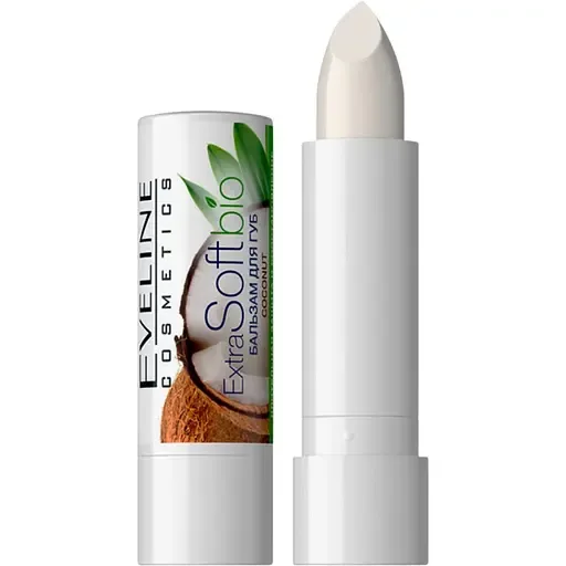 Бальзам для губ Eveline Extra Soft Bio Coconut 12 мл (LPKESDKOKOS)