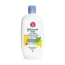Гель-пінка для душу Johnsons baby Pure Protect 300 мл