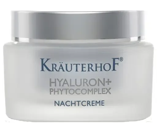 Крем нічний Krauterhof Hyaluron з фітокомплексом і гіалуроновою кислотою, 50 мл (20918)