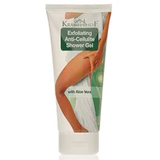 Гель-пілінг Krauterhof Anti Cellulite антицелюлітний для душу з Алое Вера 200 мл