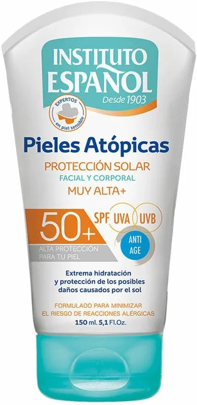 Крем Instituto Espanol (Інституто Еспаньйол) сонцезахисний для атопічної шкіри SPF50 Atopic, 150 мл