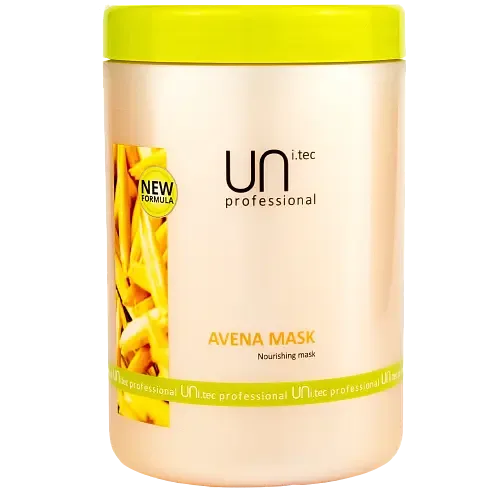 Маска для волосся UNi.tec Avena Mask живильна з протеїнами вівса, 1000 мл (20879)
