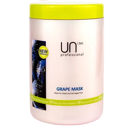 Маска UNi.tec Grape Mask для фарбованого та хімічно обробленого волосся, 1000 мл (20881)