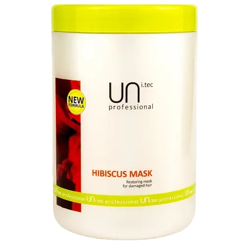 Маска відновлююча UNi.tec Hibiscus Mask для пошкодженого волосся, 1000 мл (20880)