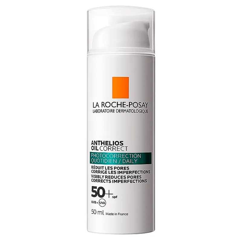 Гель-крем La Roche-Posay (Ля Рош-Позе) Anthelios Oil Correct коригуючий для проблемної схильної до акне шкіри SPF 50+ 50 мл