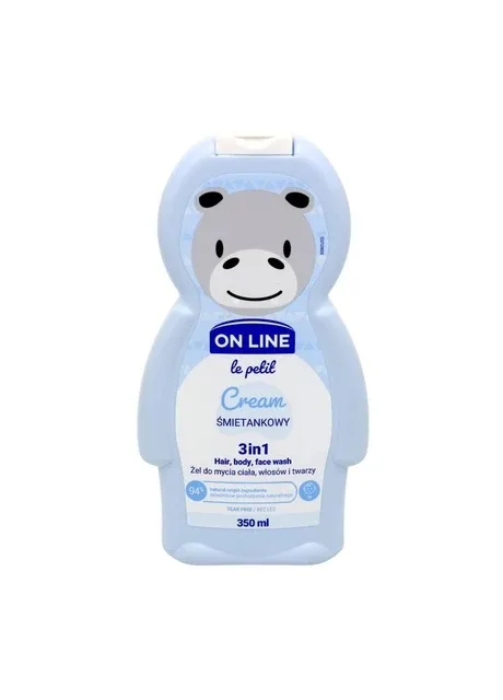 Засіб для миття волосся, тіла та обличчя дитячий Le Petit Cream 350 мл On Line (390211636)