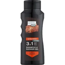 Гель-шампунь Cool Men Ultraenergy Sport 2 в 1 1л