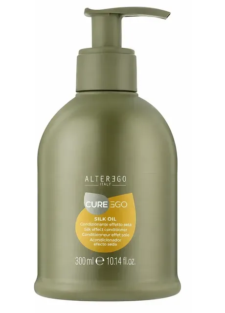 Кондиціонер з олією шовку для волосся CureEgo Silk Oil 300 мл Alter Ego (407494764)