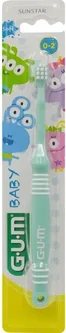 Зубна щітка GUM Baby Monster М'яка Бірюзова (0070942125512_Turquoise)