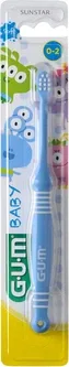 Зубна щітка GUM Baby Monster М'яка Блакитна (0070942125512_Blue)