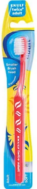 М'яка зубна щітка Ekulf Twice Adult Soft