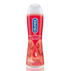 Гель-змазка Durex PlaySweet/Sausy Strawberry полуниця 50 мл 20%