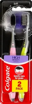 Зубна щітка Colgate High Density деревне вугілля м’яка 2 шт (8718951369153)