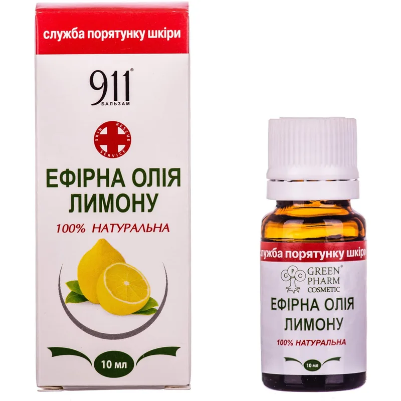 Олія ефірна 911 Лимону 10 мл
