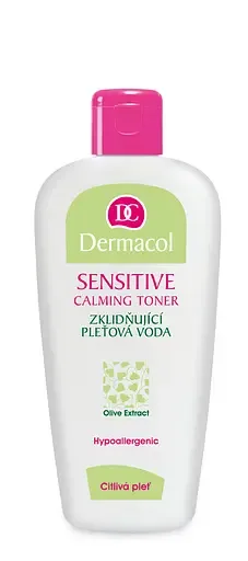 Тонік для чутливої шкіри Dermacol Sensitive, з екстрактом маслин, 200 мл