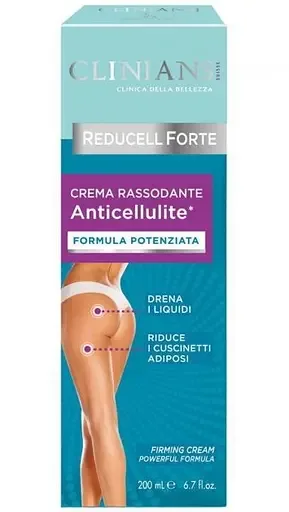 Антицелюлітний концентрований крем для тіла Clinians Body Reducell Forte, 200 мл