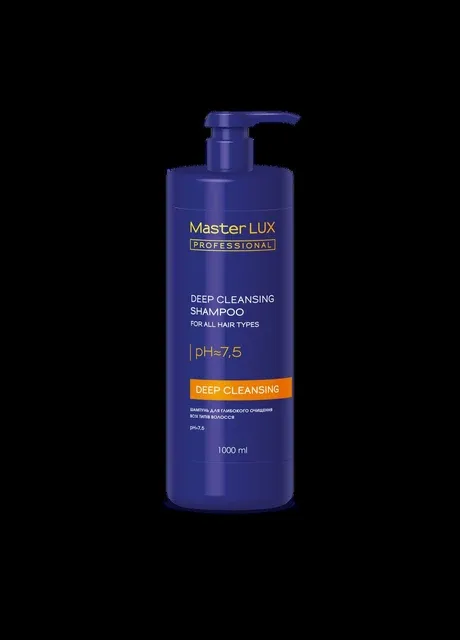 Шампунь для глибокої очистки волосся DEEP CLEANSING (1000 мл) Master Lux Professional (325880832)