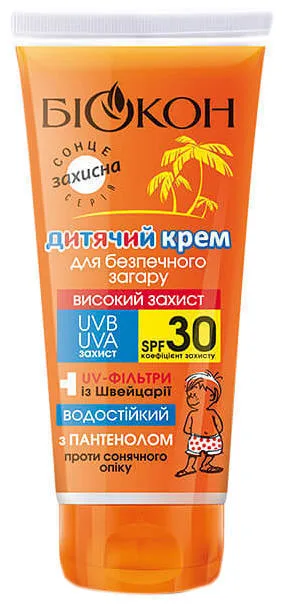 Крем Біокон дитячий для засмаги SPF30 90 мл
