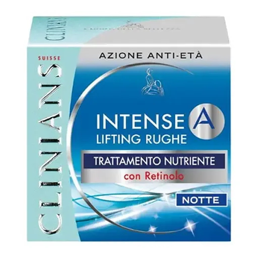 Живильний зволожуючий нічний крем Clinians Intense A, 50 мл