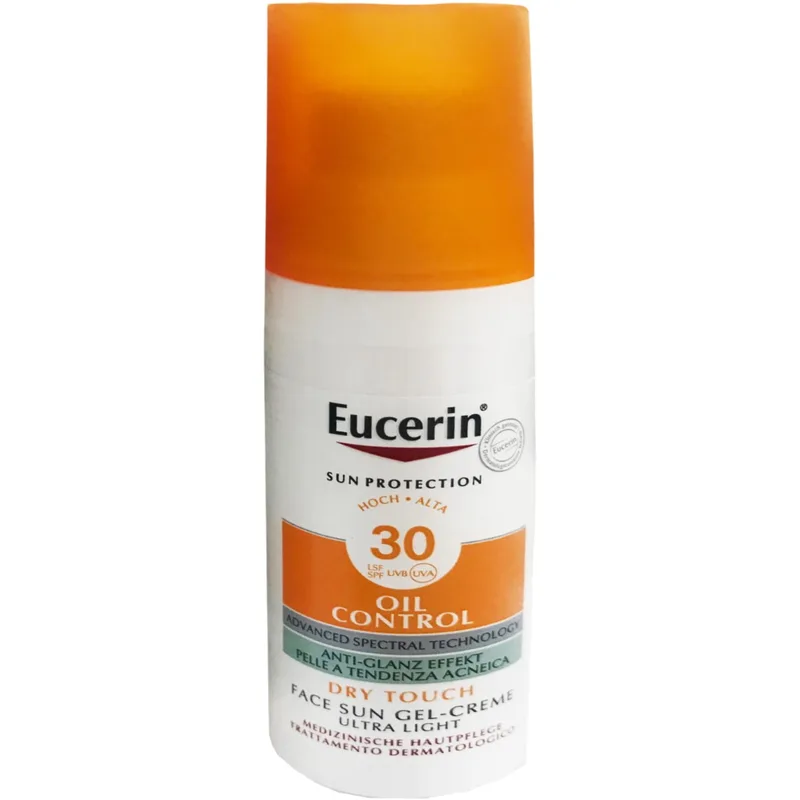 Гель-крем Eucerin (Юцерін) Sun Protection ультралегкий з ефектом матування з SPF 30 50 мл