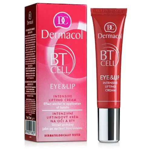 Інтенсивний крем-ліфтинг Dermacol для повік та губ BT Cell, 15 мл (18428)