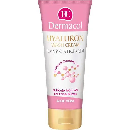 Ніжний крем для вмивання та зняття макіяжу Dermacol Hyaluron Wash Сream 100 мл
