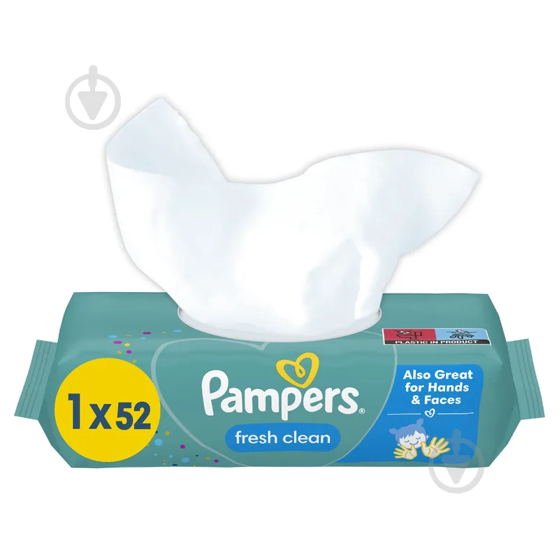 Дитячі вологі серветки Pampers Fresh Clean