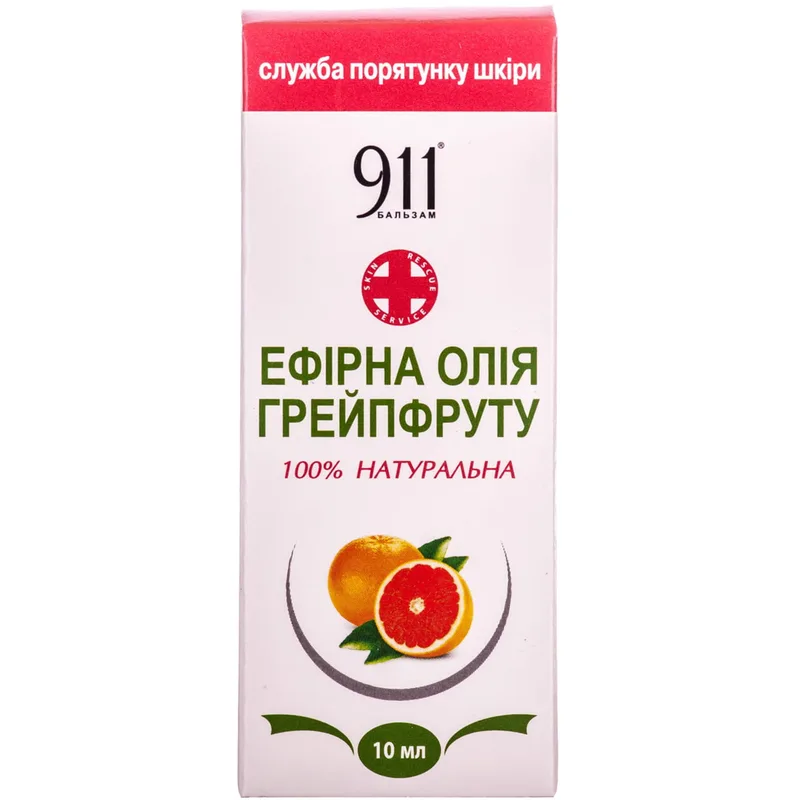 Олія ефірна 911 Грейпфруту 10 мл