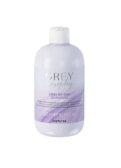 Шампунь тонуючий для натурального сивого та блондованного волосся Grey By Day Shampoo