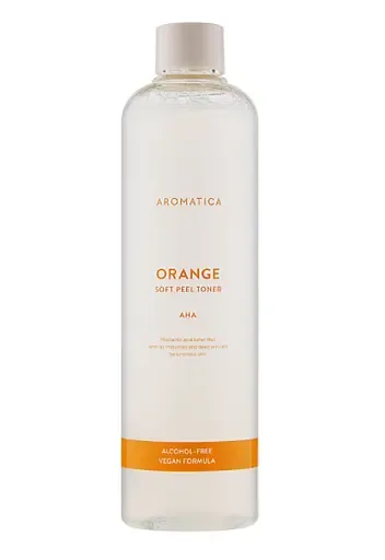 Пілінг-тонер для обличчя Aromatica з екстрактом апельсина, 350 мл (871302)