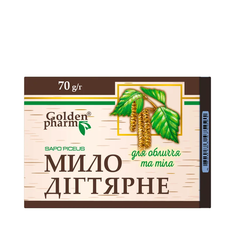 Мило дігтярне Голден-фарм тверде 70 г